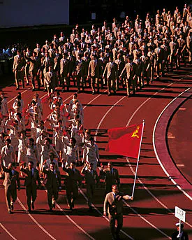 Yury Vlasov Olympic games flag bearer