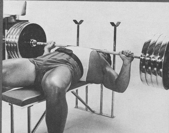 Pat Casey Heavy Barbell Bench Press