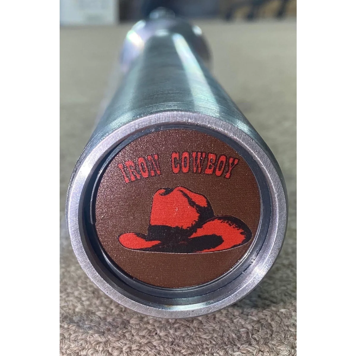 USA Made Iron Cowboy Power Bar For Powerlifting
