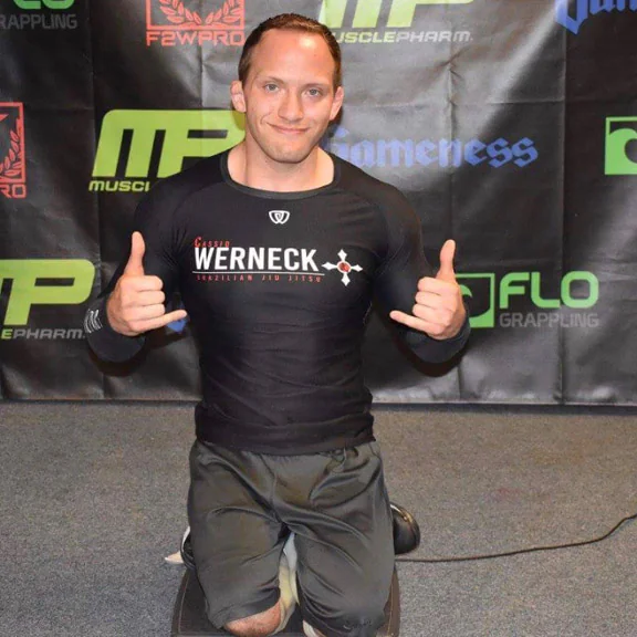 IRON COMPANY athlete Tyler Brey is a brown belt in Brazilian jiu jitsu.
