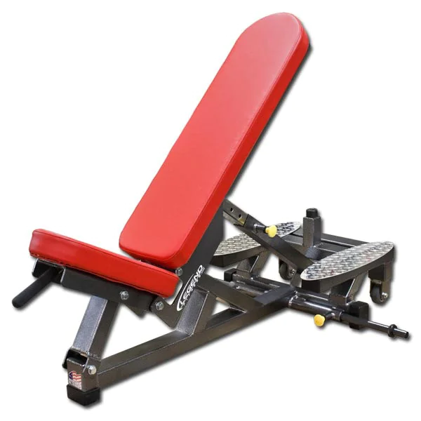 Legend Fitness 3222 Adjustable Weight Bench With Spotter Platform