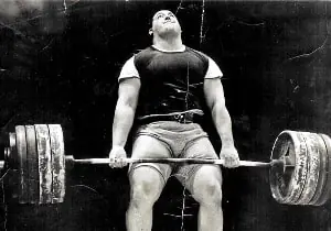 Powerlifting champion Bob Weaver