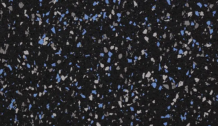 Performance dBTile Rubber Flooring Blue Jays