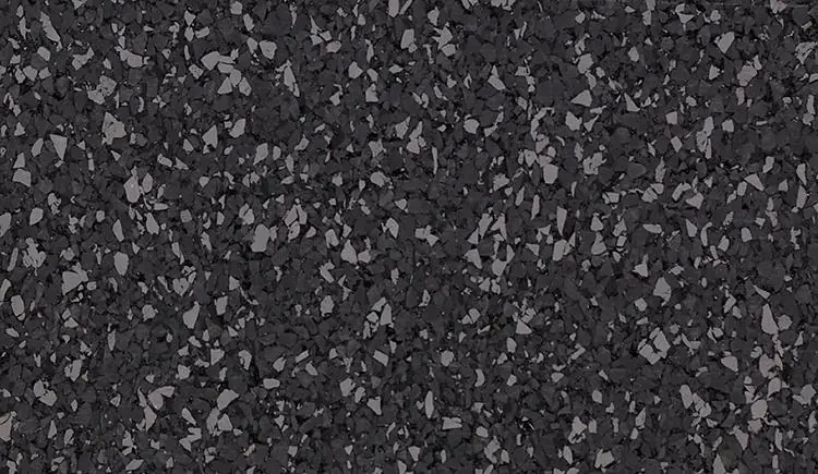 Performance dBTile Rubber Flooring Dark Gray