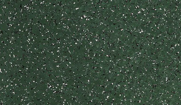 Performance dBTile Rubber Flooring Green