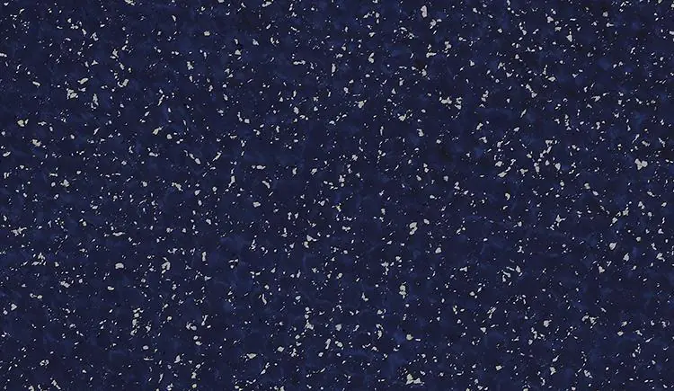 Performance dBTile Rubber Flooring Navy
