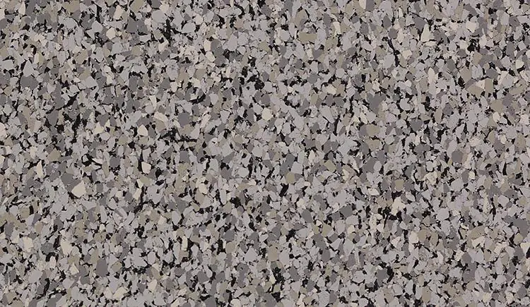 Performance dBTile Rubber Flooring Rustic Edge