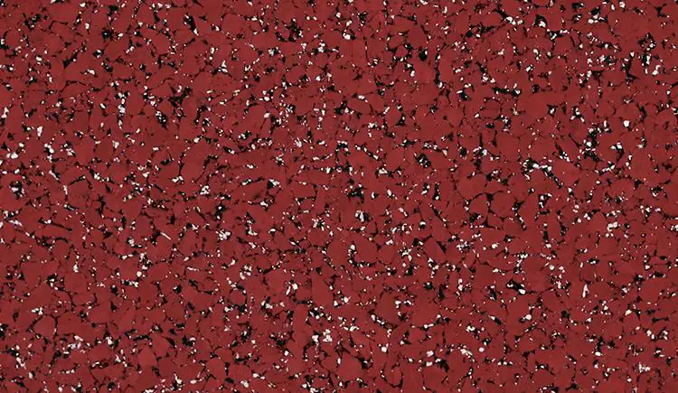 Performance dBTile Rubber Flooring Red