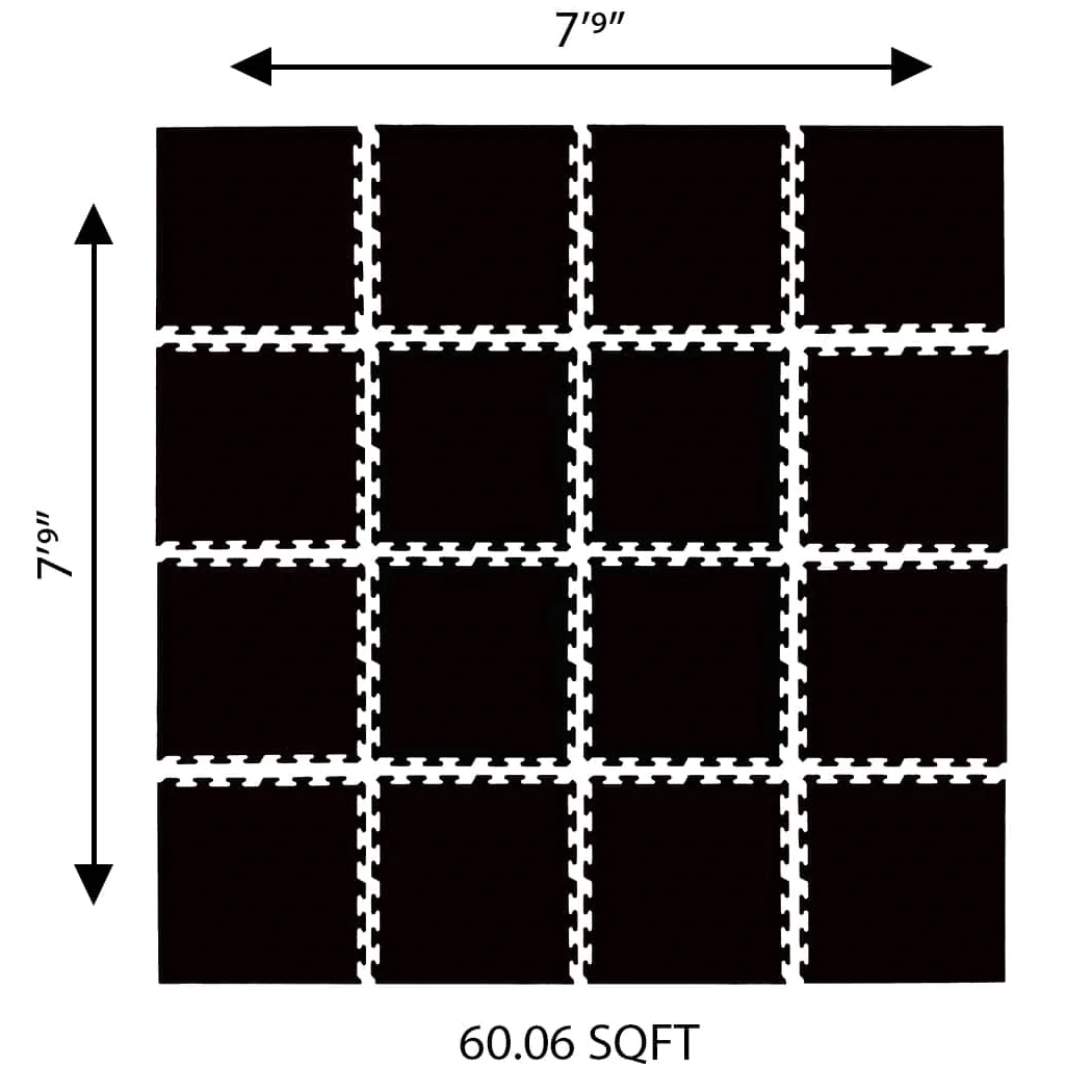 Rubberlogix GYMlogix Interlocking Tiles
