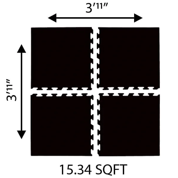 Rubberlogix GYMlogix Interlocking Tiles