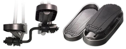 Landice L9 Elliptical Center Drive and Footpads
