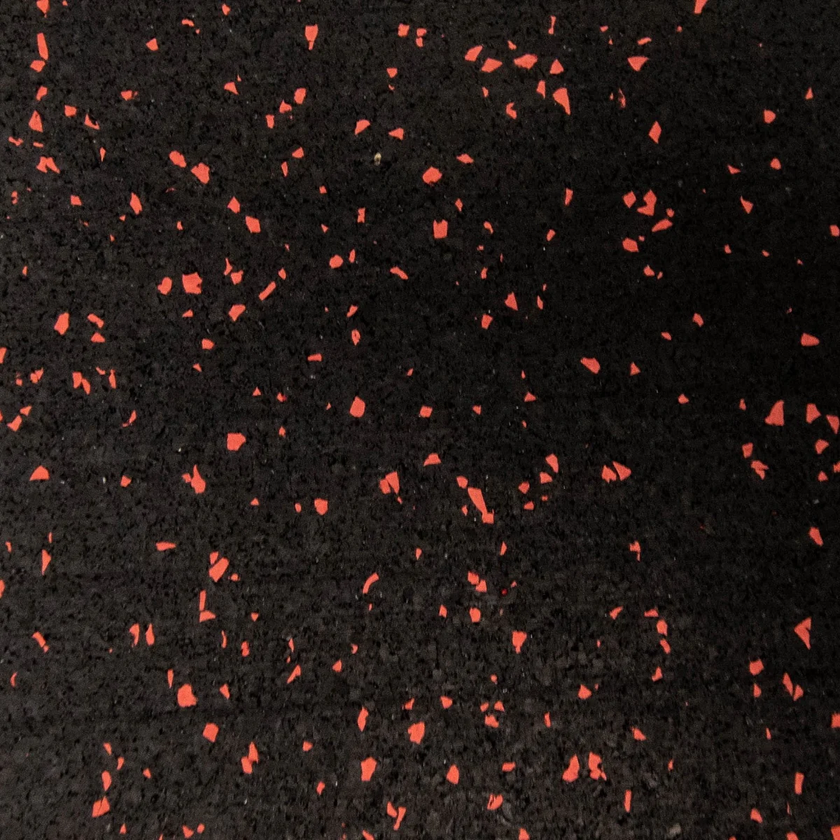GYMlogix Bright Red Fleck 3/8" Interlocking Rubber Tiles