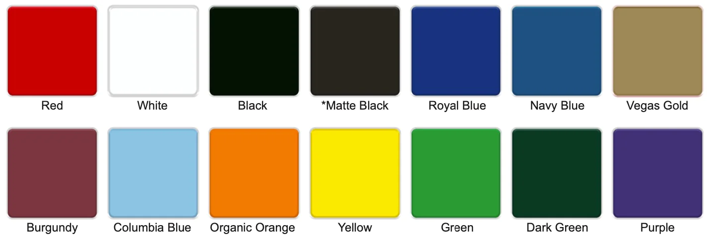 Defiant Strength Equipment Custom Color Chart 35 Degree Linear Hack Squat