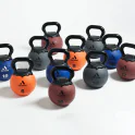 8" Diameter Safe-Drop Kettlebell Medicine Ball | Aeromat (KBMB)