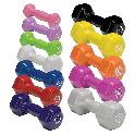 Multi-Color Vinyl Dumbbells | Body-Solid (BSTVD)