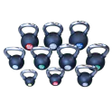 Premium Rubber Coated Kettlebells with Chrome Handles | Body-Solid (KBZ)