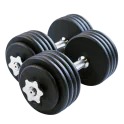 Adjustable Spin Lock Dumbbell Set | Body Solid (BSTADBPR)