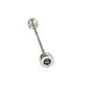 Stainless Steel Barbell Set - Delta Series | Intek (BBSLSSSET020-110)