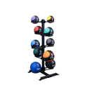 Color Coded Medicine Balls & Rack Package | Body Solid (GMR20-MEDPACK)
