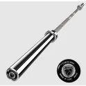 USA Made Stainless Steel IPF Power Lifting CHEWY Bar | American Barbell (OB20-SS-IPF-C20)