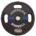 Urethane Olympic Grip Plates | American Barbell (OPAB1-XR)