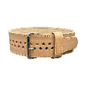 4" All Leather Powerlifting Belt | IRON COMPANY (PLB-LEATHER)