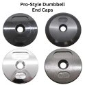 Steel End Caps for Pro-Style Dumbbells (Pair) | Kamparts (B359E)