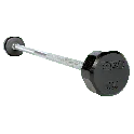 12-Sided Solid Head Rubber Barbell Sets | Troy Barbell (TSB-R/TZB-R)