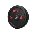 Color Coded Crumb Rubber Bumper Plates | Troy Barbell (GO-CBP)