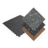 PaviGym Pro Extreme Interlocking Rubber Weight Room Flooring by SurfaceCo color swatch examples including Pure Stone, Volcanic Black and Natural Clay