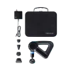 Theragun by Therabody Elite Deep Tissue Massage Gun Kit Black with case, power cord and 5 attachments.