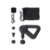 Theragun by Therabody Prime Deep Tissue Massage Gun Kit Black with carrying pouch, power adapter and 4 attachments.