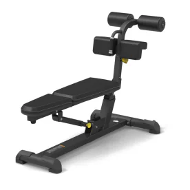 Spirit Fitness CSF-AABB Adjustable Ab Bench is manufactured using heavy-gauge steel frame with commercial-grade components.
