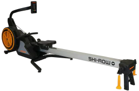 ENERGYFIT SKI-ROW AIR SR-5 combines a rowing machine and ski-erg together with spiral damper resistance system. 
