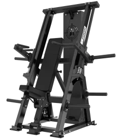 Arsenal Strength 8001 Reloaded Linear Smith Shoulder Press in Black, Featuring Adjustable Seat/Back and Multi‑Grip Handles