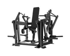 Arsenal Strength 8005 FORGEX Converging Chest Press — Plate-Loaded Strength Training Machine with Adjustable Seat and Converging Press Arms for Balanced Chest Workouts