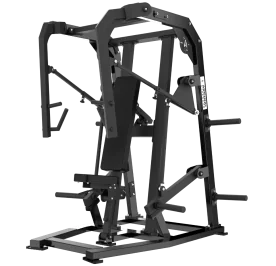 Arsenal Strength 8007 FORGEX Wide Chest Press in All-Black Finish — Plate-Loaded Commercial Chest Press Machine Engineered for Superior Upper Body Strength and Chest Muscle Activation