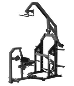 Arsenal Strength 8010 FORGEX Scorpion High Row — Plate-Loaded Back Machine Engineered for Superior Lat, Trap, and Rear Delt Engagement with Ergonomic Design