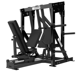 Black Arsenal Strength 8003 Reloaded Horizontal Leg Press Machine with Locking Mechanism for Isolateral or Bilateral Movement