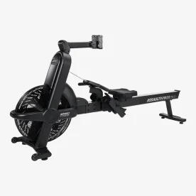 Assault Rower Pro by Assault Fitness, a Commercial-Grade Air Rower with Infinite Resistance, Steel Frame, and Dual-Stage Chain and Belt Drive