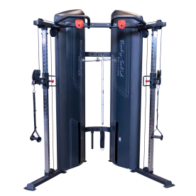Body-Solid S2FT Series II Functional Trainer with Dual Weight Stacks and Integrated Pull-Up Bar for Commercial Gyms