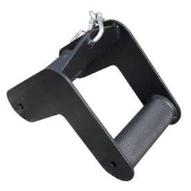 Body-Solid MB502FG Fat Grip Seated Row Handle with 2-Inch Knurled Grip for Cable Machines, Designed to Improve Grip Strength and Upper Body Development