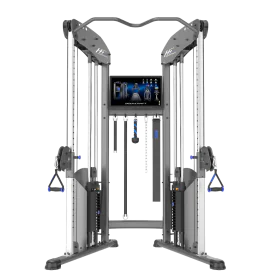 BodyCraft HFT Pro Functional Trainer with Dual Independent Weight Stacks, 31 Laser-Etched Height Positions, 180-Degree Swivel Pulleys, and OPTIONAL Connect-22 Touchscreen