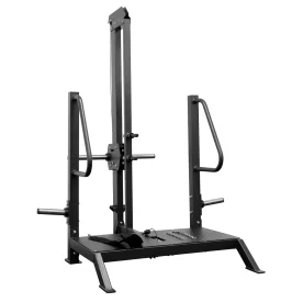 Commercial-Grade BodyKore Belt Squat Machine FL1834 with Dual Handles and Non-Slip Footplate for Lower-Body Strength Training Without Spinal Loading