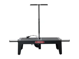 BodyKore Squat Box Pro Belt Squat Platform MX1182XL with Weight Horns, Handlebar Attachment, and Pulley System for Full-Body Resistance Training