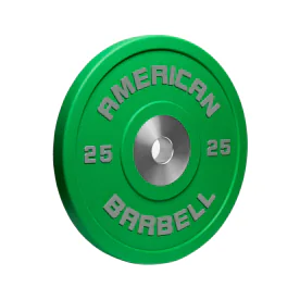 25LB Green - Colored Urethane Bumper Plates | American Barbell (BPU2)