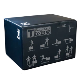 Multi-Sided Soft Plyo Box | Body-Solid (BSTSPBOX)