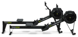 Concept2 RowErg with PM5 Performance Monitor – Comparison of Standard 14-Inch Seat Height Model and Tall 20-Inch Seat Height Model, Both Designed for Full-Body, Low-Impact Indoor Rowing Workouts
