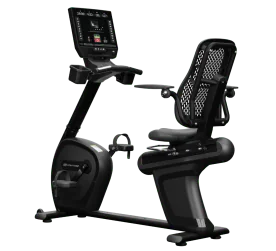 Star Trac 8RB Commercial Recumbent Exercise Bike | COREHF (9-8170-8RB) with LED Display.