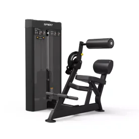 Dual Selectorized Ab Crunch / Back Extension | Spirit Fitness (CSD-ACBE) available for sale at IRON COMPANY